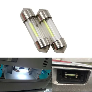 

2pcs High Quality 31mm 36mm 39mm 41mm C5W C10W 360 degree led Car Festoon Lights Auto Interior Dome Lamp Reading Bulb White 12V
