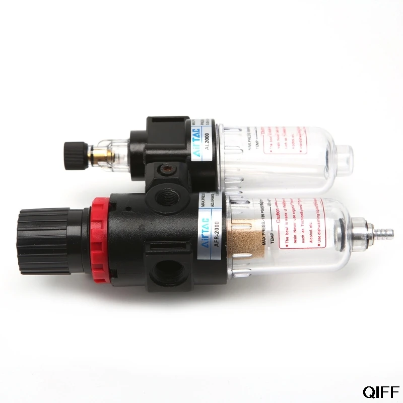 Drop Ship&Wholesale G1/4'' In line Air Compressor Filter Regulator Gauge Trap Oil Water 1.0MPa Aug. 8