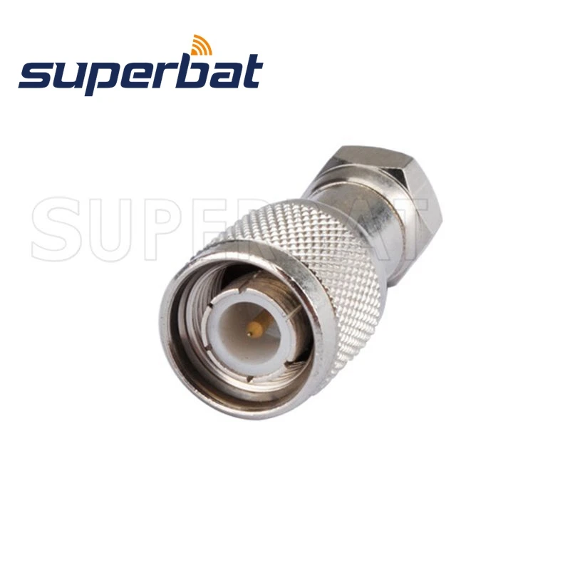 TNC to F Male RF Coaxial Connector Adapter for Communication Equipment
