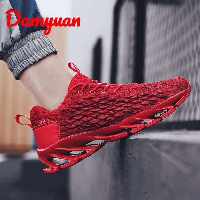 Damyuan/Новинка 2019 года; зимние мужские теплые и удобные кроссовки для прогулок; дышащие кроссовки для бега; большие размеры 45