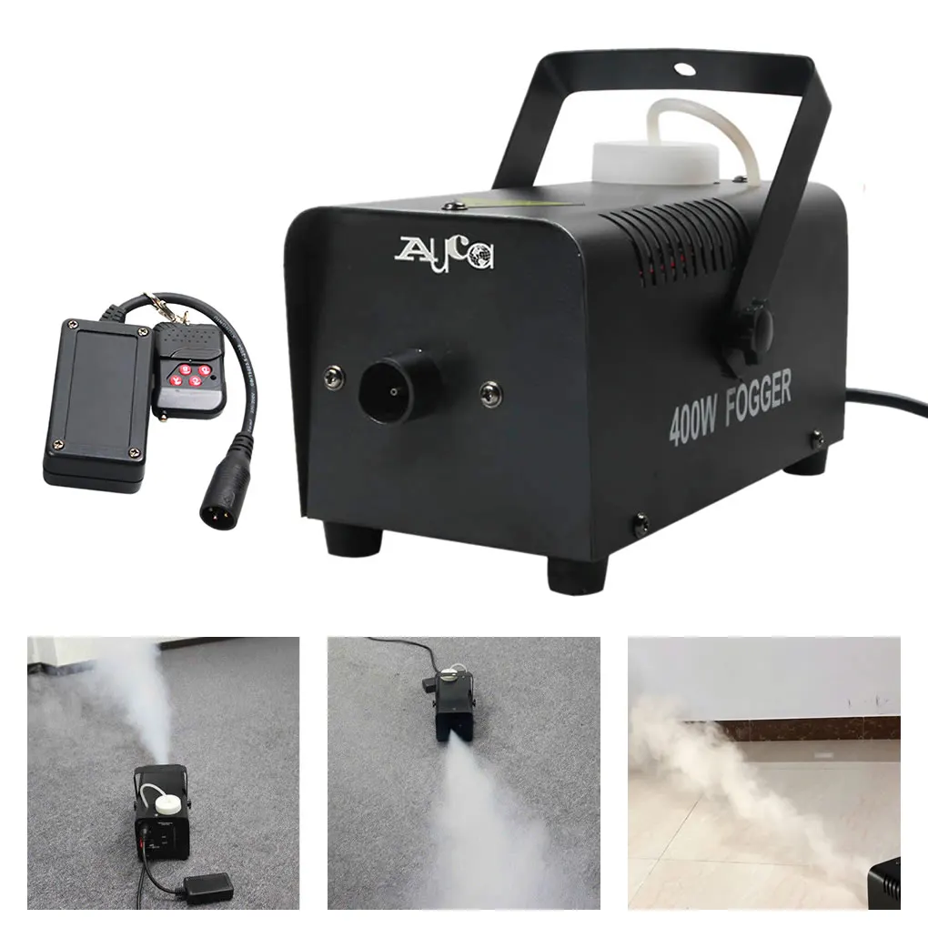 400W Disinfectant Fogger Smoke Fog Generator Machine Spray Gun For DJ Party Wedding Stage Effect Car