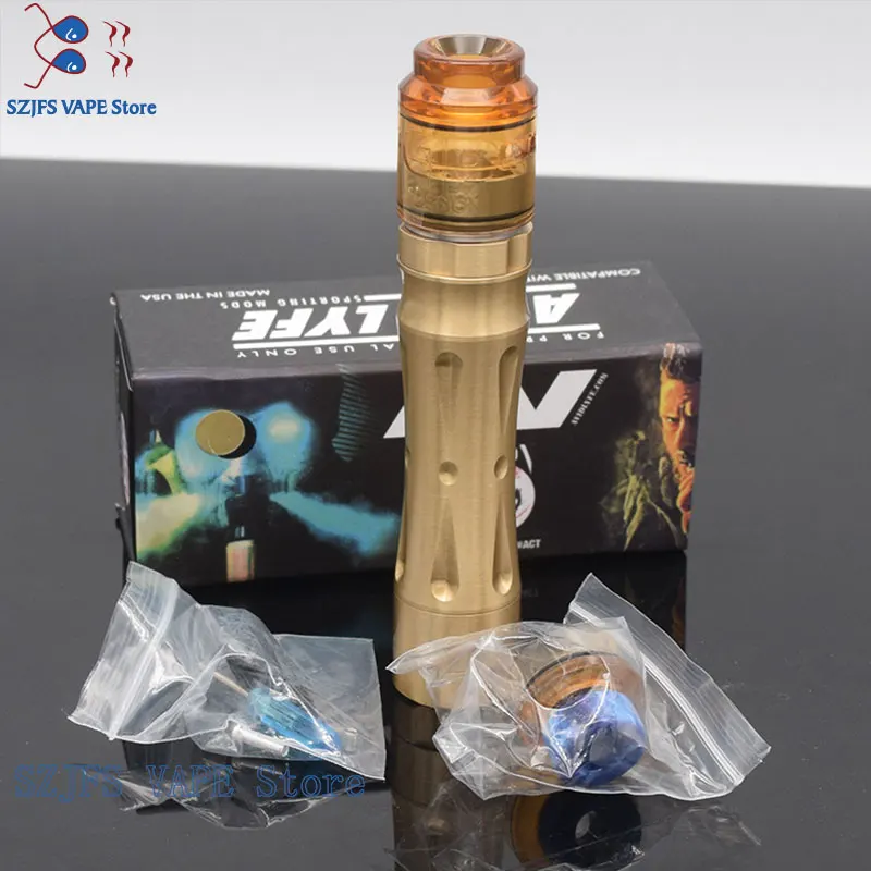 Механический мод Lyfe Timekeeper V2 Mech Mod Plus настраиваемый для электронных сигарет и AV RDA