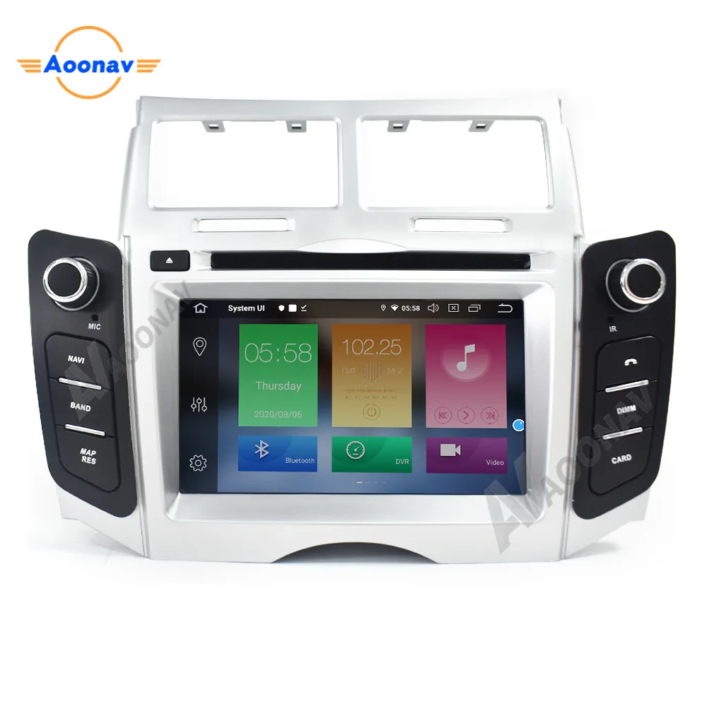 Автомобильный стерео 2 din android Сенсорный Экран навигатор для Toyota Yaris 2005-2011 головное