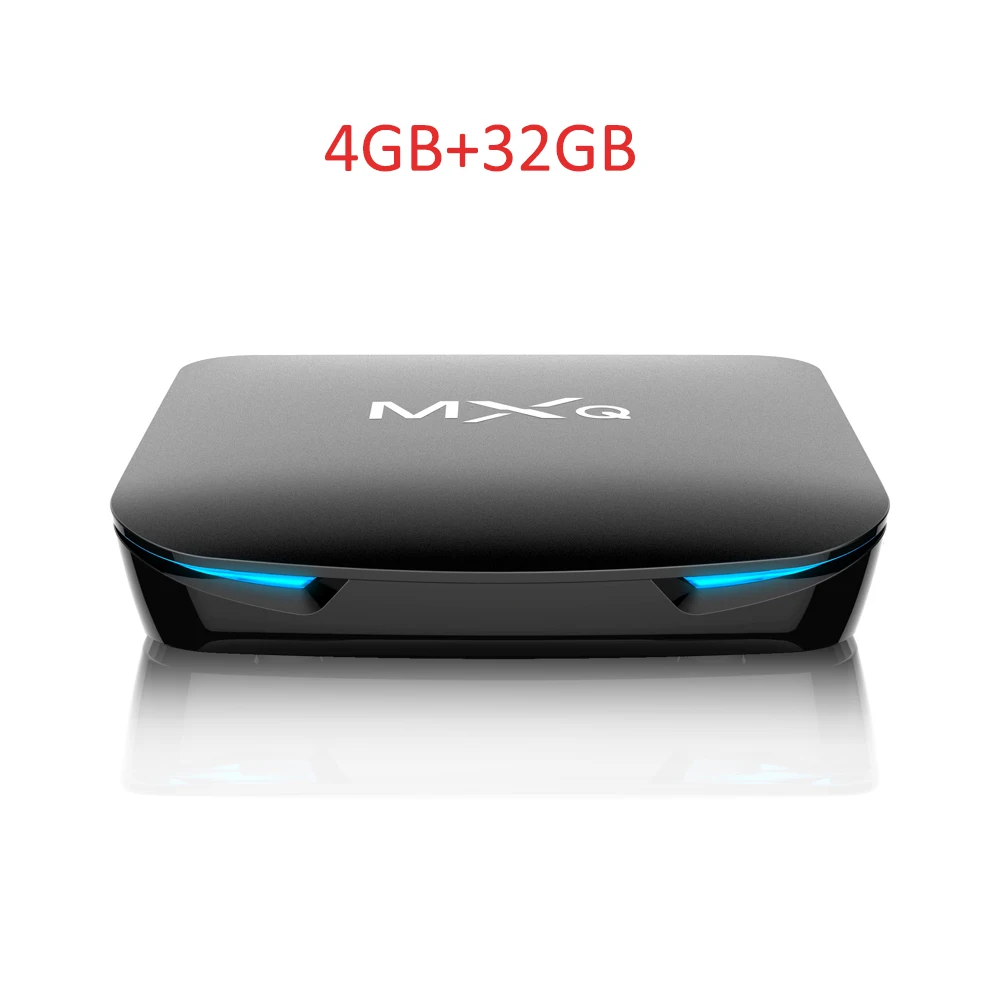 MXQ G12 Смарт ТВ приставка Android 8,1 4 ГБ 32 ГБ S905X2 LAN 100/1000 м Bluetooth 4,2 беспроводной 2T2R HDMI 2,1 KODI18.0 Youtube ТВ приставка - Цвет: 4GB 32GB