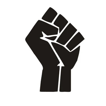 

Self Adhesive Bumper Window Decor Art Exterior Accessories DIY Removable Car Sticker Mural Black Lives Matter Waterproof PVC