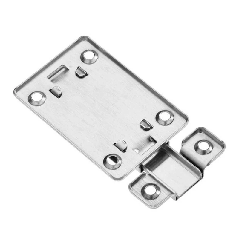 

2 Pcs Slide Bolt Latch Gates Latches Safety Door Lock Buckle Stainless Steel