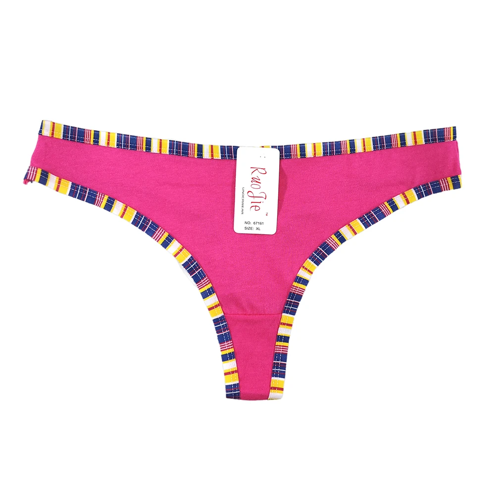 Hot Sexy Women Thongs T Back Underwear Funny Print G String Panties Cotton  Female Lingerie - AliExpress