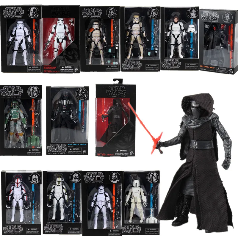 6inch Star Wars Figure Darth Maul The Black Series 06 Sandtrooper02 Action Figures Toys Collection of toys and gifts for kids