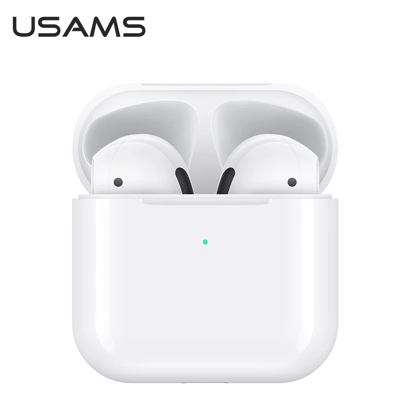 USAMS Mini Wireless Headphones 4th Generation Earbuds TWS Bluetooth Earphones Stereo Sound