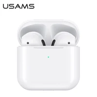 USAMS Mini Wireless Headphones 4th Generation Earbuds TWS Bluetooth Earphones Stereo Sound Wireless Headsets Earbuds Phone