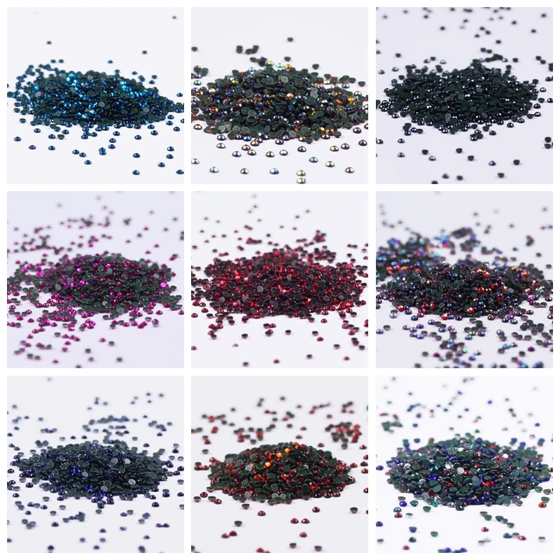 

Prajna 1440PCS Glitter Crystal AB Rhinestones Hotfix FlatBack Strass Sewing&Fabric Garment Nail Arts Rhinestones Decoration DIY
