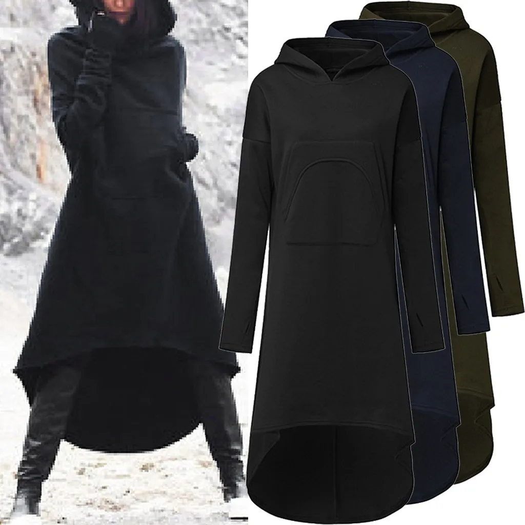 women hoodie sweatshirt solid hooded long sleeve pullover hoodies drawstring plus size 5XL fashion female spring hoodies #B