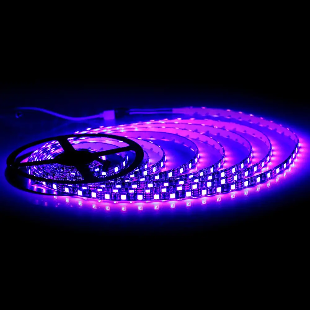 SMD 5050 сказочные RGB светодиодные ленты 5 м 300 светодиодный s DC 12 В водонепроницаемый наружный сад уличное украшение освещение Гибкая лампа