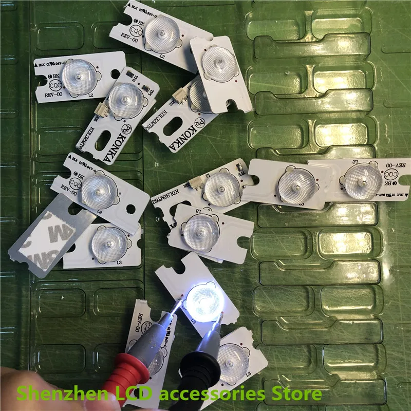 Smd Lâmpada Grânulos com Lente Óptica Filtro 6v Led tv Repair Kdl48jt618a Kdl48ss618u 3265 100 Novo Alta Qualidade - Image 2