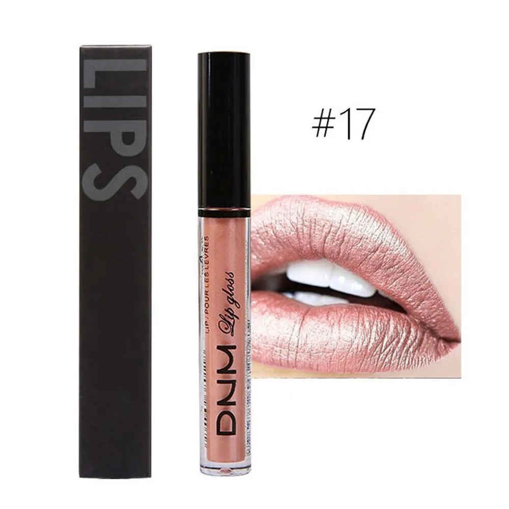 17 Shimmer Polarized Lipgloss Waterproof Liquid Lipstick Moisturizer Laser Cosmetic High Pearl Glitter Lip Gloss - Цвет: 17