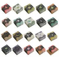 85g Natural Plant Extract Handmade Soap Bamboo Charcoal Oil Control Volcanic Mud Sea Salt Face Soap Bath Soap 19 Flavors 2
