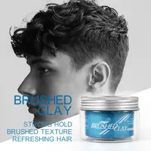 Воск для укладки волос, свежий и натуральный увлажняющий стойкий крем для волос, продукты для укладки волос