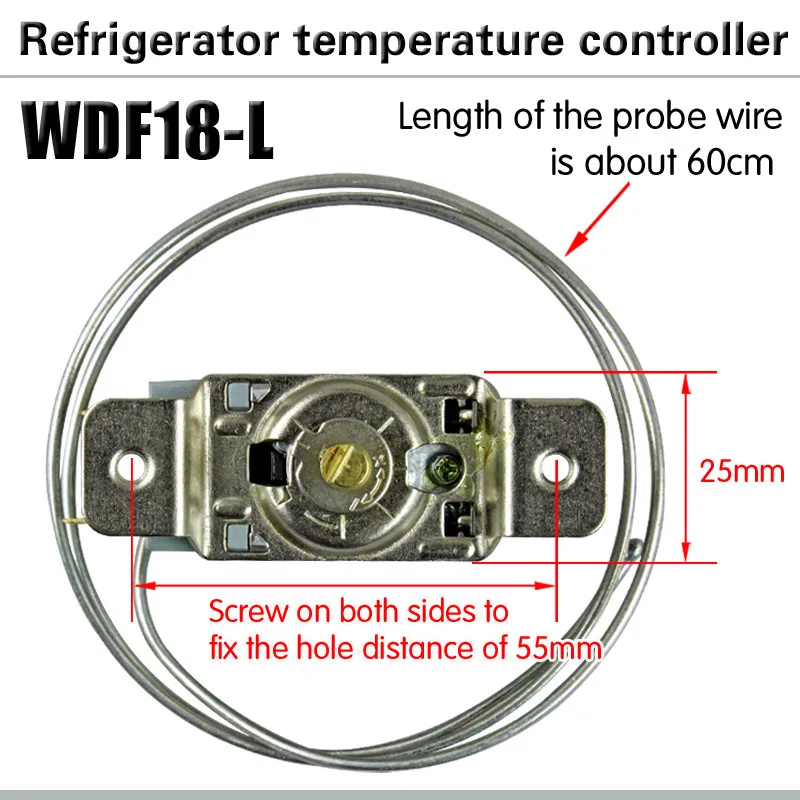 Description Picture 4 of itemWDF18-L three-legged refrigerator general mechanical temperature control switch freezer mechanical thermostat