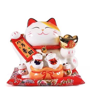 

Money Box Cash Register Japan Lucky Cat Money Saving Jar Opening Shop Large Savings Bank Creative Salvadanaio Piggy Bank ED50MB