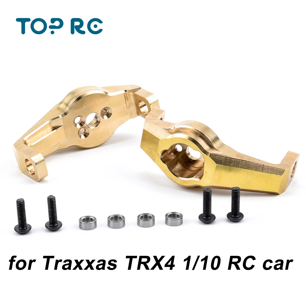 For Traxxas TRX-4 1/10 RC Car Heavy Brass Servo Mount Wheel Knuckle Hubs Weights 
