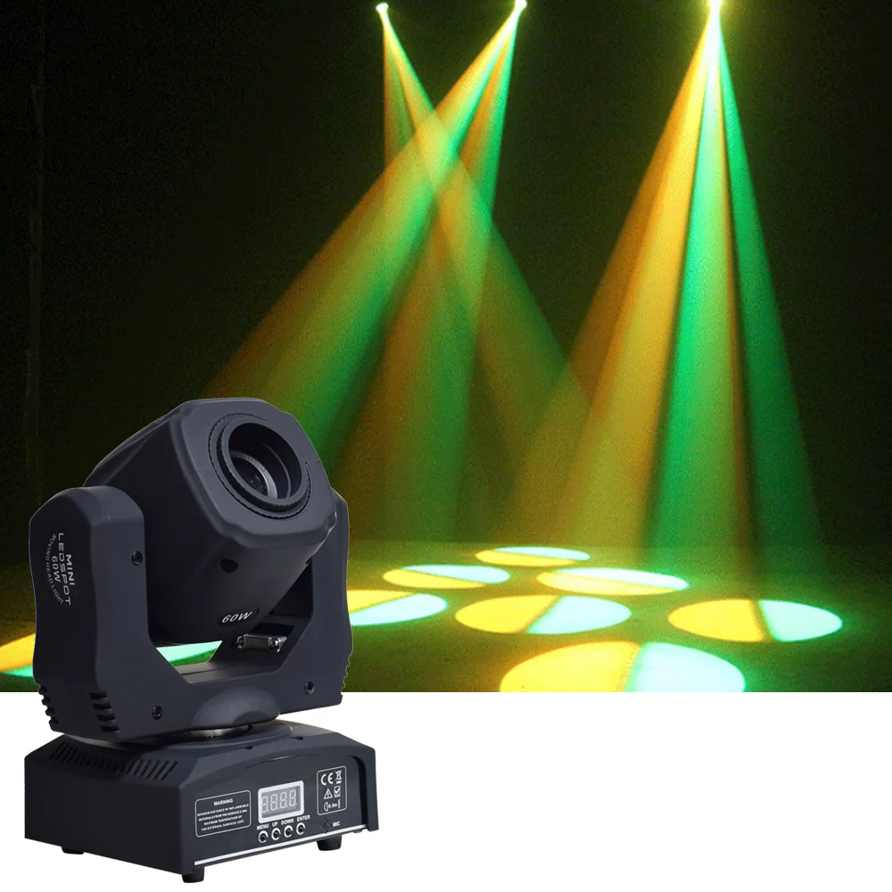 Светодиодный прожектор 60 Вт сценическое освещение DMX512 DJ вечерние Eyourlife