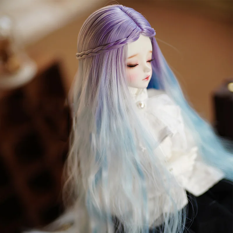 Allaosify bjd 1/3 1/4 кукла плавное изменение Вязание волос ручной парик кукла аксессуары