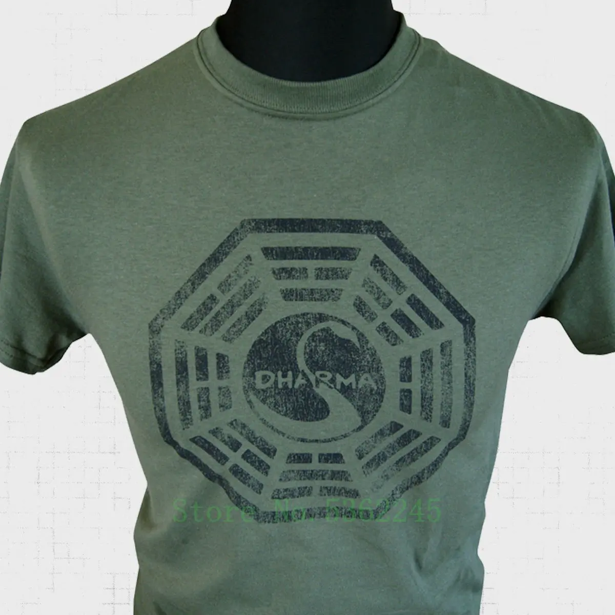 Dharma Initiative Lost новая футболка серия Oceanic Ретро стиль крутые Новые футболки новые