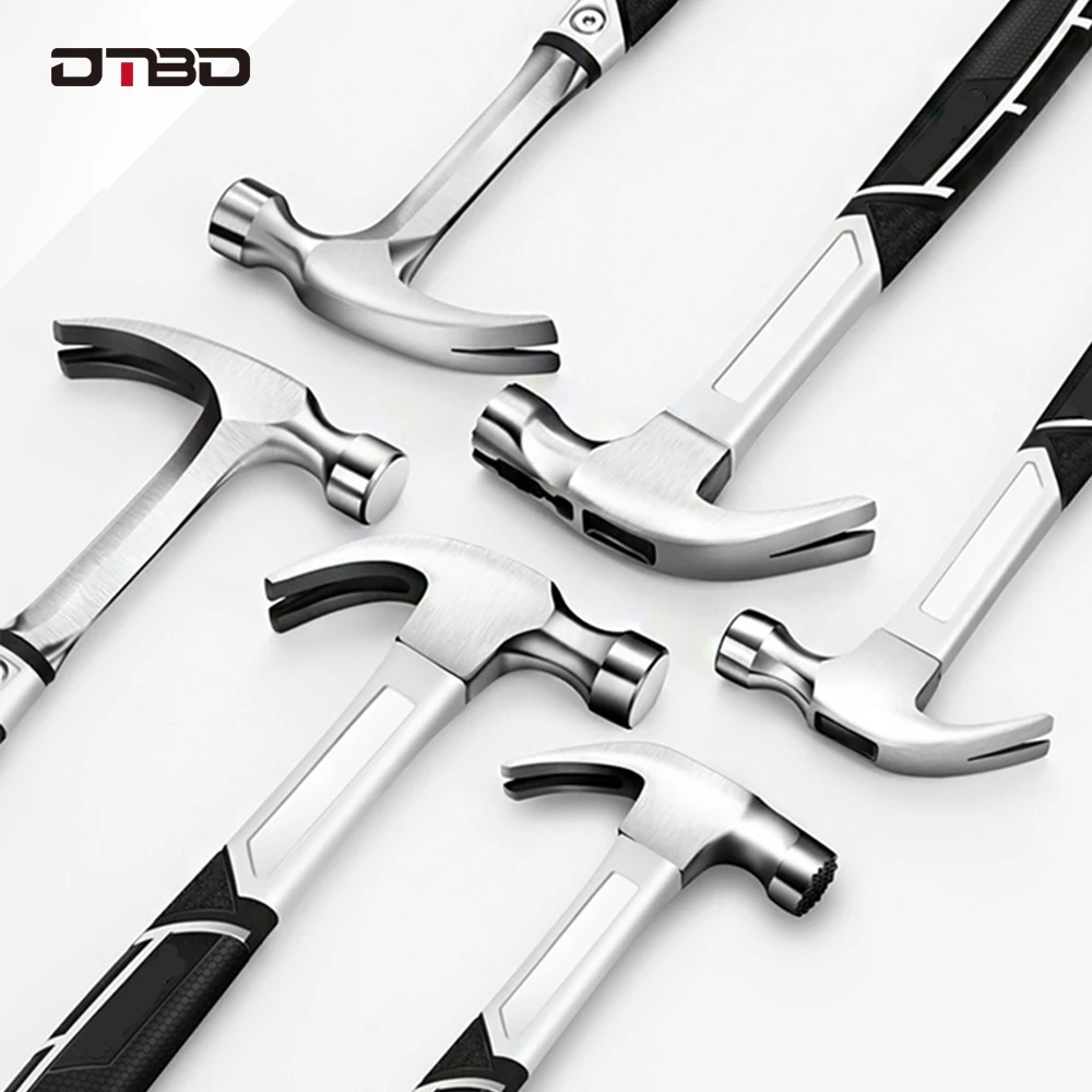 

DTBD Claw-Hammer Carpentry Multi-Function Professional 160Z Woodworking Hammer Non-Slip Magnetic Automatic Suction Nail Hammer