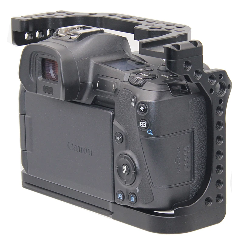 Gaiola para Câmera Furos de Rosca Placa de Liberação Jaula de Proteção com 3 Canon 8 ou 1 4 Rápida Daarcos Suíços Eos r Pro - - Image 5