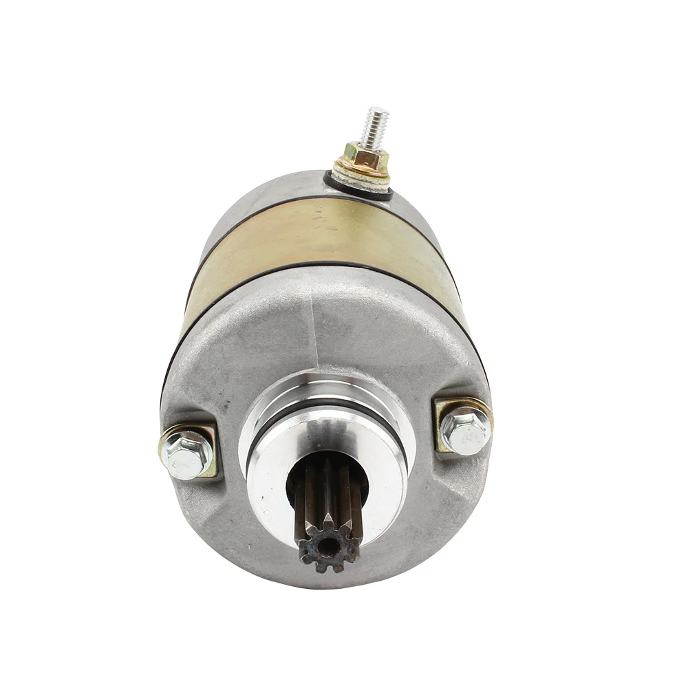 9 Teeth Alloy Starting Motor Aluminum Motorcycle Starter For Linhai FeiShen 250cc-300cc Water-Cooled Engine Scooter ATV 2CQ-116