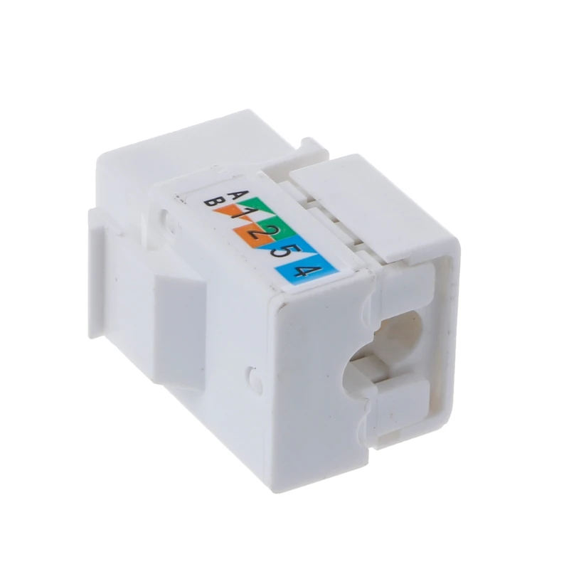 

CAT6 Network Module Information Socket RJ45 Connector Adapter Keystone Jack