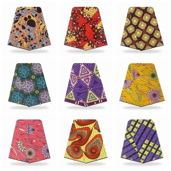 

Nigeria Ankara wax Fabrics Real Wax African Prints Fabric 2020 New Arrival 6yard/lot African Wax Patchwork Sewing design