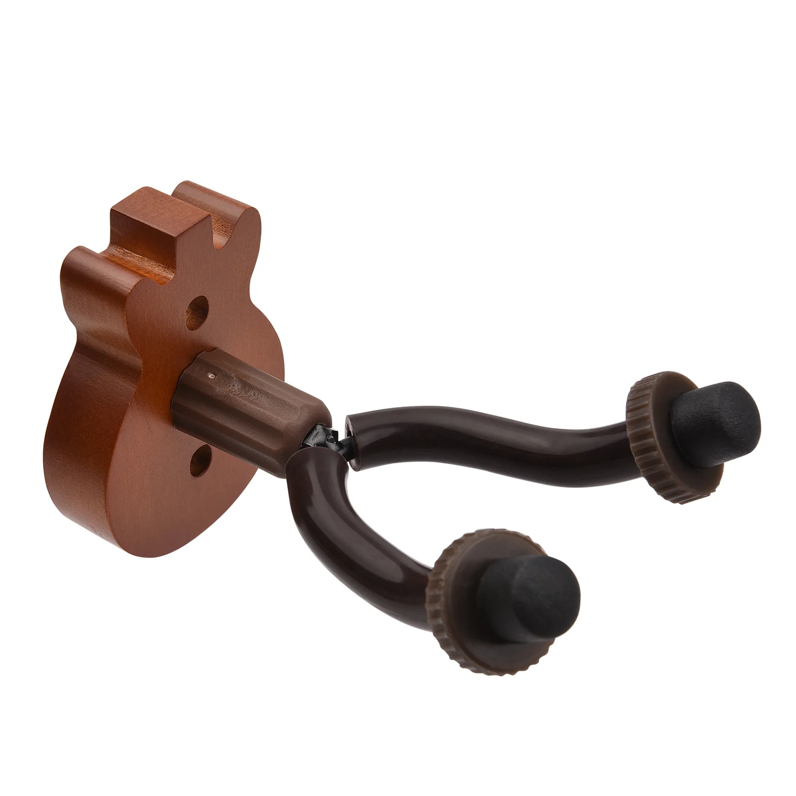 ammoon Guitar Hanger Wooden Wall Mount Hook Holder Keeper Electric Acoustic Guitars Bass Ukulele Guitar Accessories guitar accessories guitar wall mount guitar hanger