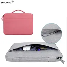Сумка для ноутбука Dell, Asus, lenovo, hp, acer, 11, 12, 13, 14, 15 дюймов, для Macbook Air, Pro, ноутбук, 15,6 рукав, чехол, портфель, Портативная сумка