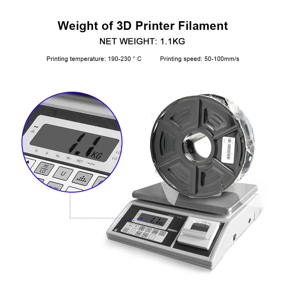 2 Rolls PLA Plus Filament Original 1.75mm Dooling Consumables Creative 3D Material For All Type 3D Printer best 3d printer filament 3D Printing Materials