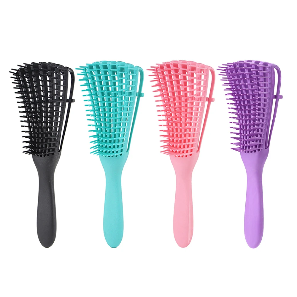 Scalp Massage Comb Hair Brush Women Detangle Hairbrush Anti-tie Knot  Professional Hair Brush Octopus Type Comb for Women Men