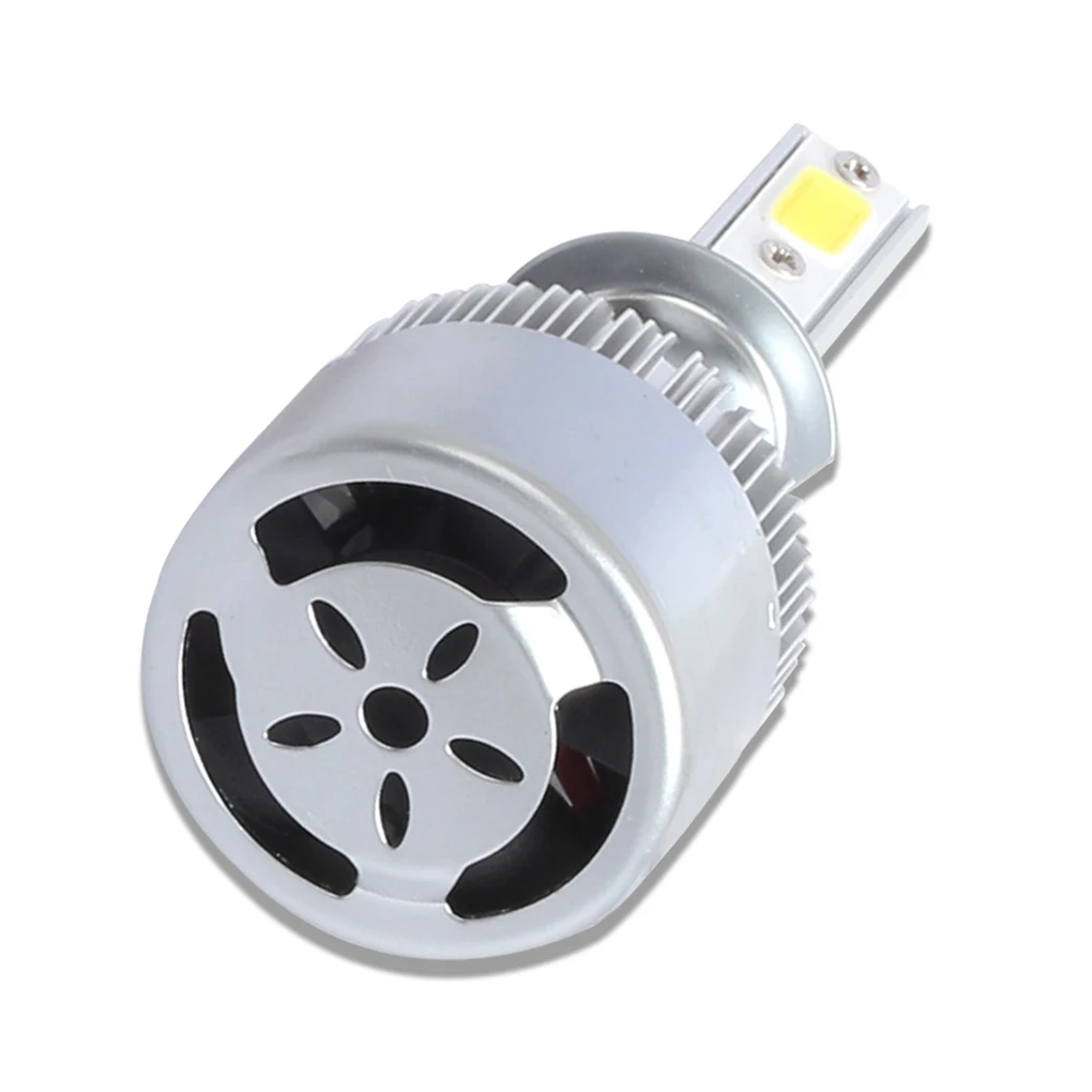 1 пара H1/H3/H7/H11/9005/9006 светодиодный фары автомобиля лампы ближнего света лампы для фар 36 Вт 8000 к высокой мощности ходовые лампочки