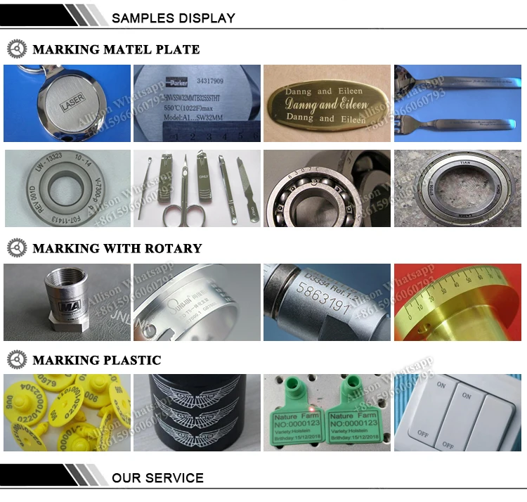 Low cost portable fiber laser marking machine 20W-5-1