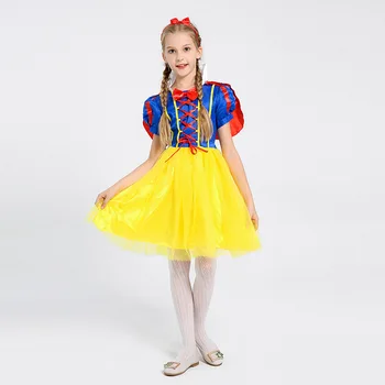 

Costume Dress Halloween Birthday Party Snow White Girls Child Kids Material Item Type Source Princess Fancy Up Carnival Fantasia