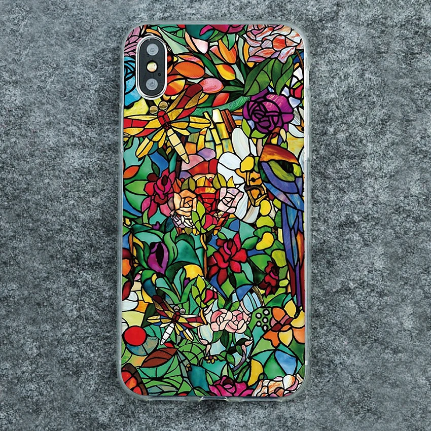 15 Силиконовый чехол для zte Blade V9 V10 Vita A7 A5 A3 L8 N3 A530 A606 мягкий чехол для телефона из ТПУ с изображением птиц и цветов - Цвет: 15