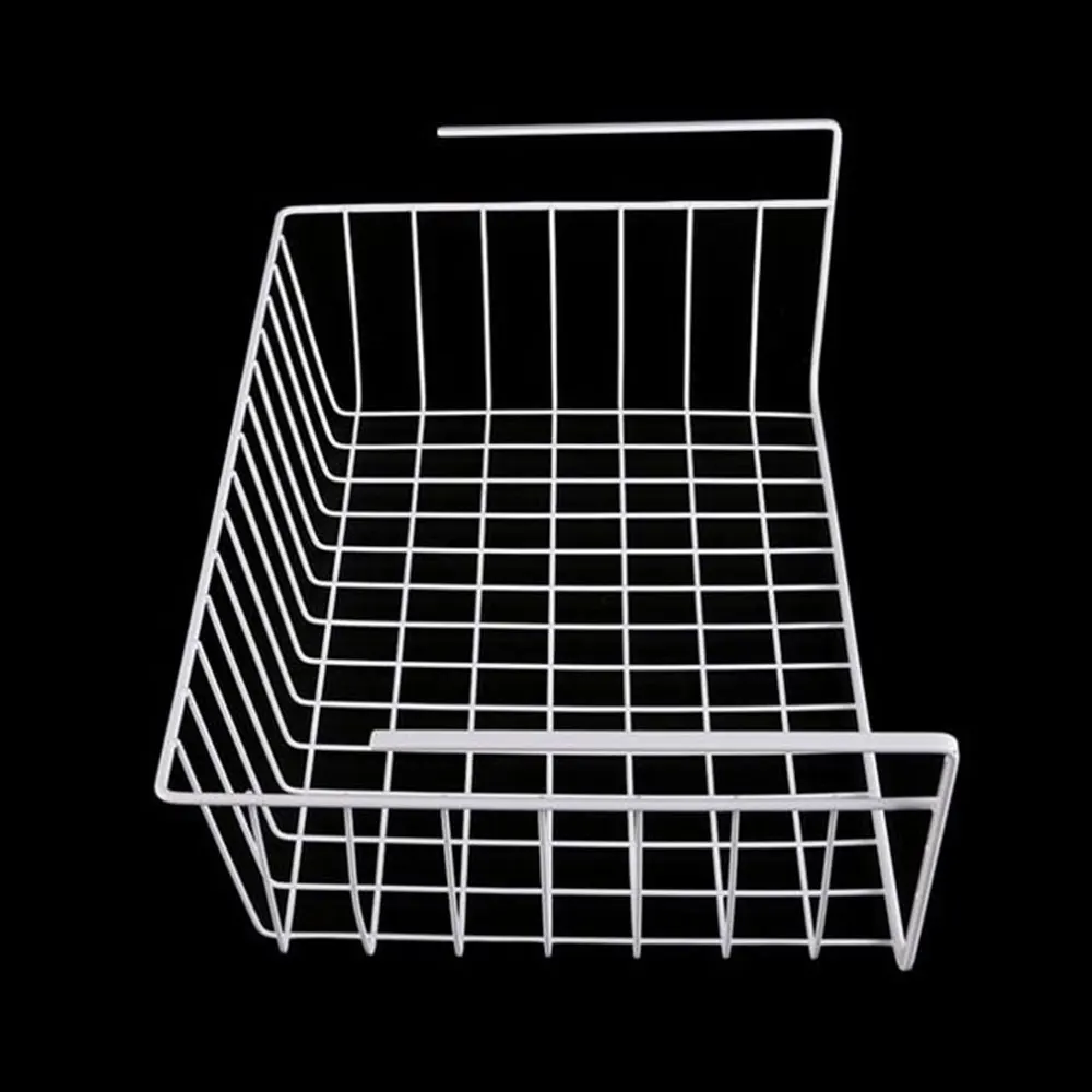SOLEDI Iron Durable Hanging Basket Household Supplies Sundries Storage Home Domestic Storage Box Large Volume Shelf 2 Colors