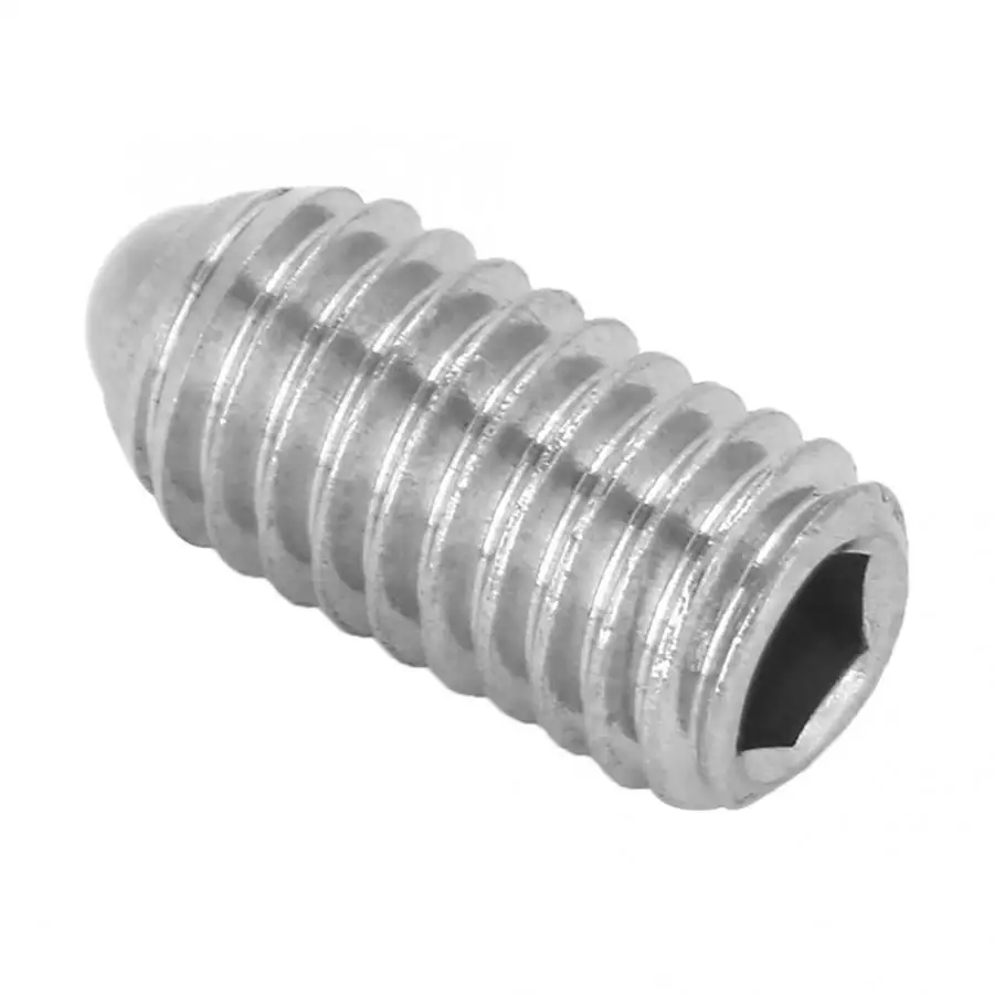 

20pcs M5*8/10/12/16/20 Stainless Self Tapping Screws Stainless Steel Thread Hex Spring Ball Plunger Screw Widely Used