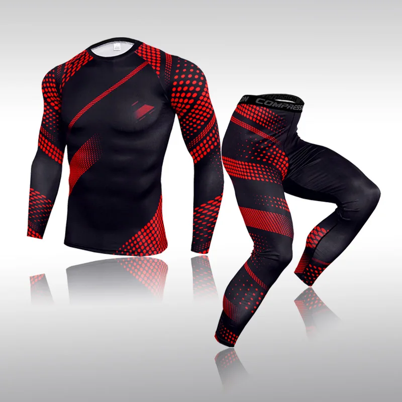 

Compression Men's Warm Underwear Long Johns Hot Selling Fitness Base Thermal Underwear Leggings Men Tights Thermal Clothing