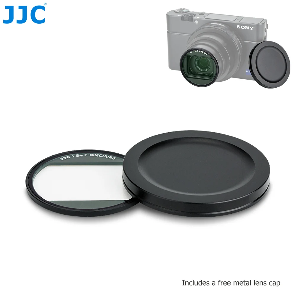 JJC F-WMCUVR6 L39 ультра тонкий многослойный УФ-фильтр для sony RX100 V/RX100 VI/RX100 VII для Canon G7X Mark II/G7X Mark III