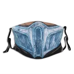 Mortal Kombat Sub - Zero 3 Mask Diy Adult Kids Face Mask News Facemask Social Distancing New Normal Face Mask Mask Quarantine