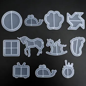 

Resin Mold Animal Pendant DIY Molds For Resin Handmade Jewelry Tools Epoxy Resin Molds For Jewelry