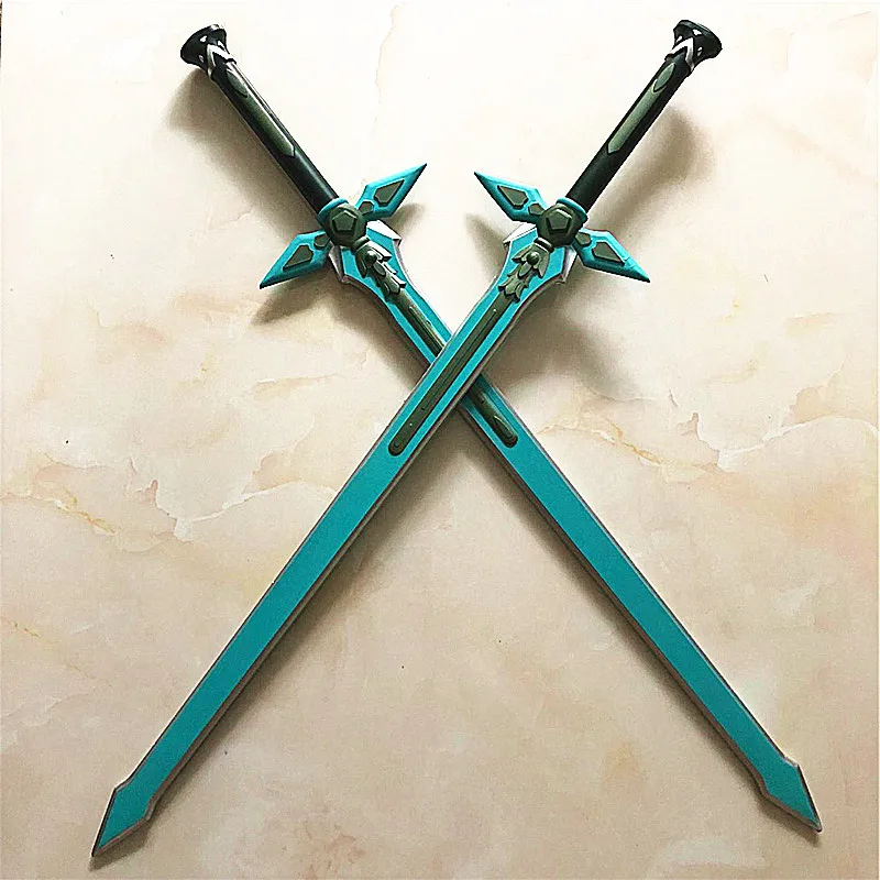 80cm / 31." Sword Art Online Kirito Kirigaya Kazuto Kirigaya Sword Repulsor Dark cosplay prop Asuna Yuuki blue sword cosplay pr - Цвет: Красный