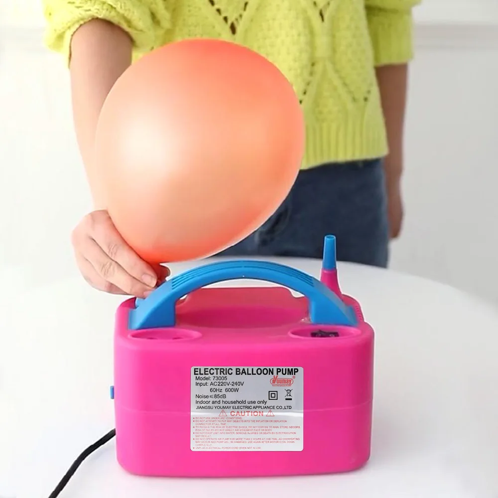 Inflator-Pump Balloon Air-Blower Electric Portable AC Double-Hole High-Voltage