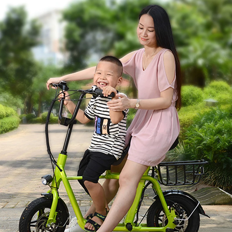 Родитель Ребенок Электрический велосипед мини взрослый женский ebike складной литиевый аккумулятор электрический велосипед электрический скутер e велосипед