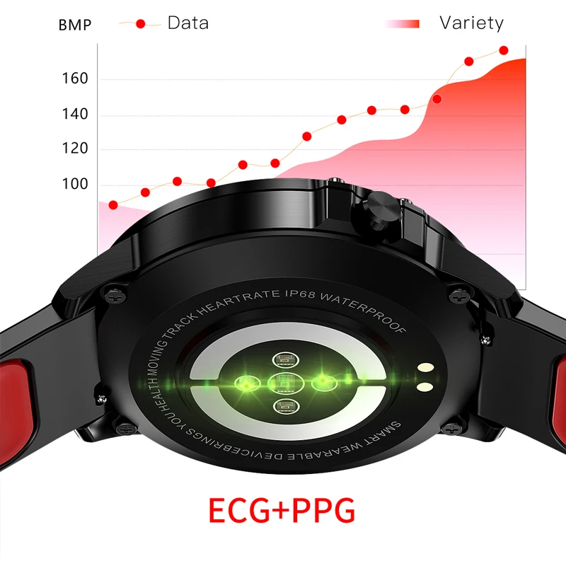  L8 Smart Watch Men IP68 Waterproof Reloj Hombre Mode SmartWatch with Blood Pressure Watches Sports  - 4000087675320